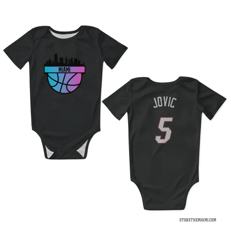 Nikola Jović Nike Icon Black Youth Swingman Jersey – Miami HEAT Store